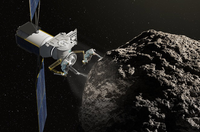 Deep Space Industries Asteroid Mining Operation